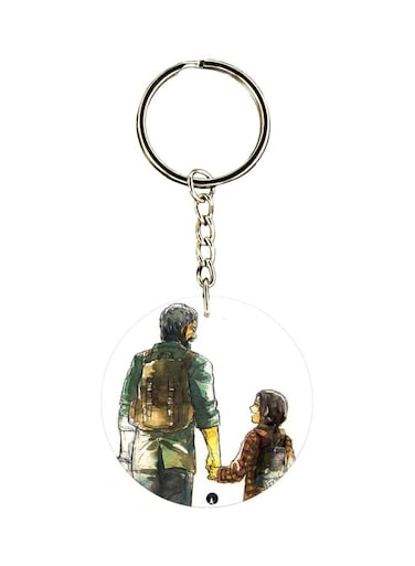 Video Game The Last Of Us Printed Keychain