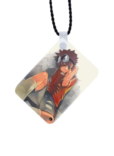Digimon Printed Car Mirror Pendant