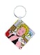The Pop Art Wooden Keychain