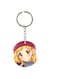 Double Sided Girl Printed Keychain