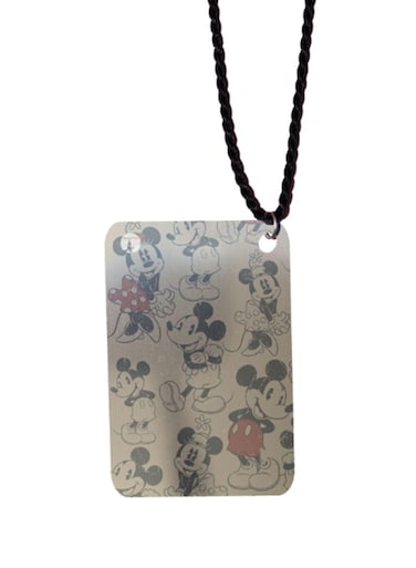 Disney Cartoon Printed Car Mirror Pendant