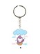 Cartoon Printed Pocket Keychain