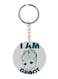 Double Sided Groot Printed Keychain