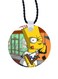 Simpsons Printed Car Mirror Pendant