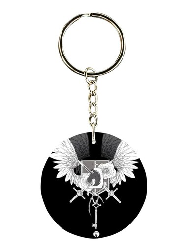 The Anime Attack On Titan Printed Keychain