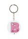 Alphabet B Kitty Cartoon Themed Keychain
