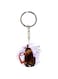 Girl Printed Dual Sided Keychain