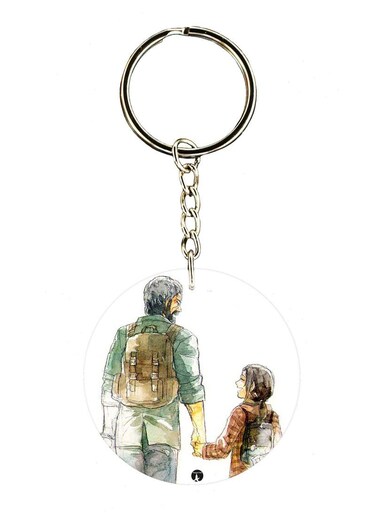 Video Game The Last Of Us Printed Keychain