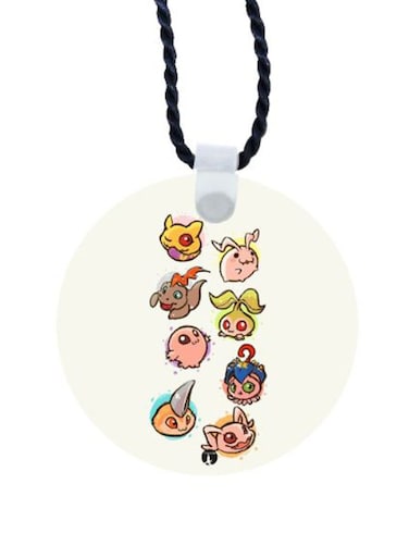 Printed Car Mirror Pendant