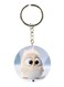 Double Sided Bird Printed Keychain