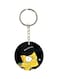 Double Sided Cartoon Printed Keychain