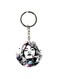 Girl Printed Double Sided Keychain