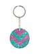 Glitter Theme Printed keychain