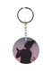 Human Figure Printed Keychain