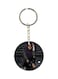 Character Printed Double Sided Keychain