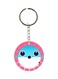 Fish Printed Single Sided Keychain