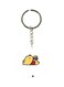 Cartoon Printed Double Sided Keychain