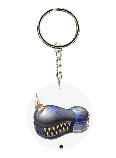 Anime Digimon Printed Keychain