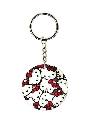 Cartoon Themed Dual Sided Keychain