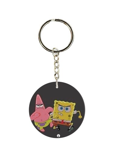 Cartoon Printed Keychain