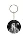 Astronaut Printed Double Sided Keychain