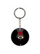 Girl Printed Dual Sided Keychain