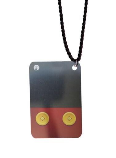 Cartoon Printed Car Mirror Pendant