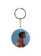 Baby Moana Printed Keychain