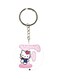 Hello Kitty Letter F Printed Keychain
