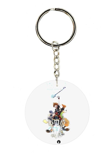 The Kingdom Hearts Video Game Printed Keychain
