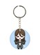 Cartoon Girl Printed Keychain