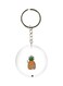Spongebob House Printed Keychain