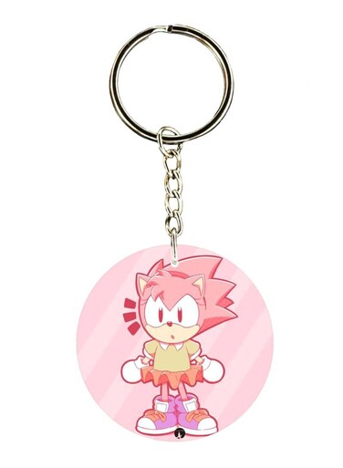 Sonic Printed Keychain