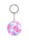 Cartoon Printed Double Sided Keychain