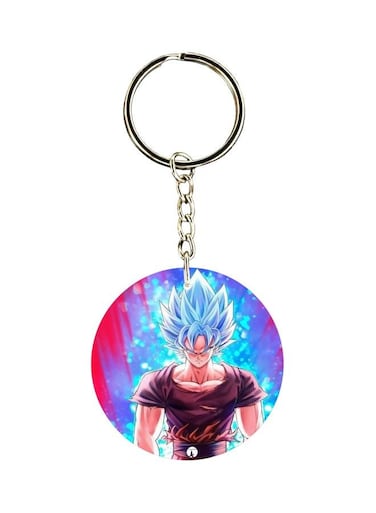 Dragon Ball Z Printed Double Sided Keychain