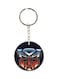 Double Sided Transformer Head Printed Keychain