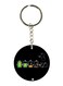 Batteries Printed Keychain