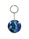 Double Sided Girl Printed Keychain