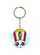 Double Sided Popcorn Printed Keychain