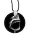 Shark Printed Car Mirror Pendant
