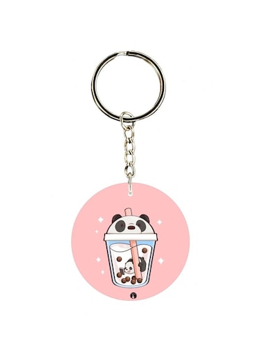 Panda Printed Keychain