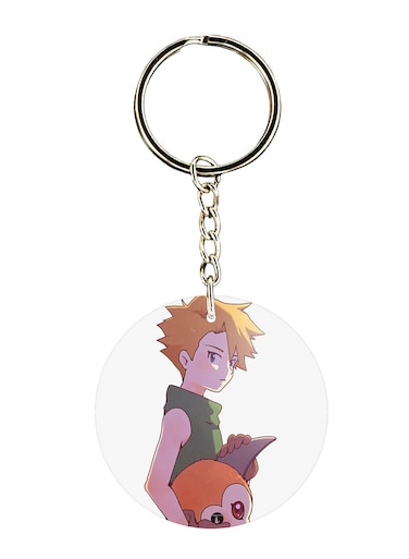 The Anime Digimon Printed Keychain