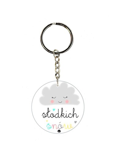 Printed Dual Sided Keychain