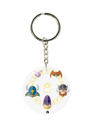 Anime Digimon Key Chain