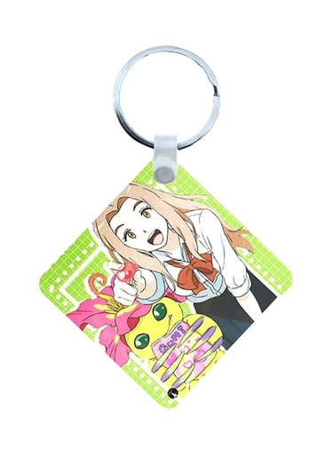 Digimon Anime Wooden Printed Keychain