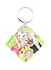 Digimon Anime Wooden Printed Keychain
