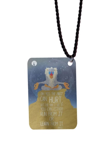 Disney Cartoon Printed Car Mirror Pendant