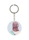 Printed Plastic Keychain