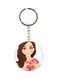 Girl Printed Keychain