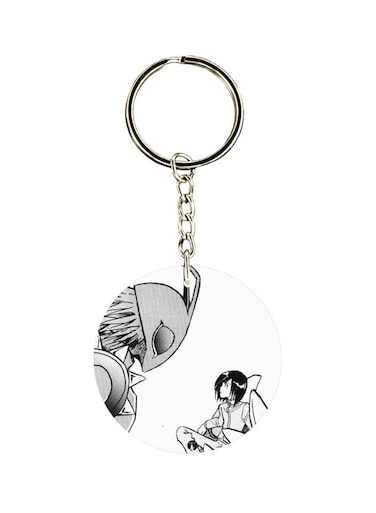 Anime Digimon Double Side Printed Keychain